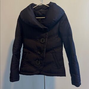 Soia & Kyo Jacket Down Jacket with Large Buttons and Collar size XS Coat